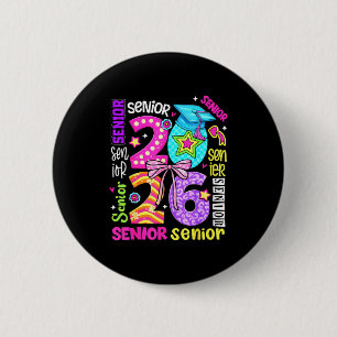 Badge Rond 5 Cm Jour de la remise des diplômes des seniors 2026 en