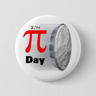 Badge Rond 5 Cm Jour de pi - 14 mars bouton