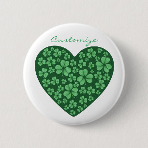 Badge Rond 5 Cm Jour de Saint Patrick