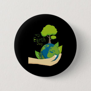 Badge Rond 5 Cm Jour des terres