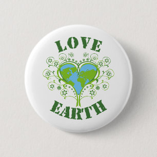 Badge Rond 5 Cm Jour des terres