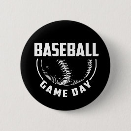 Badge Rond 5 Cm Jour du baseball