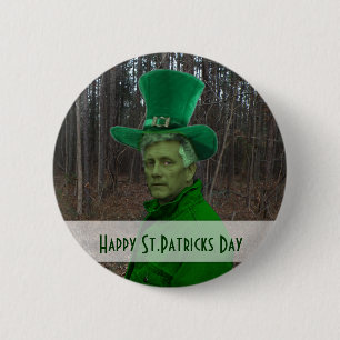 Badge Rond 5 Cm Jour heureux 2 de St.Patricks