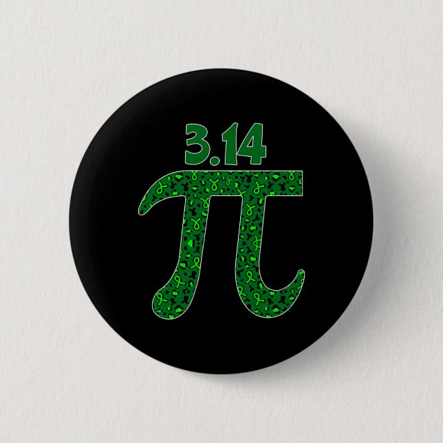 Badge Rond 5 Cm Jour Maladie du rein Mathématiques enseignant Étud (Devant)