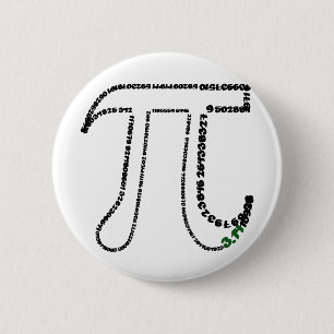 Badge Rond 5 Cm Jour Pi complet