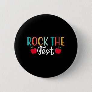 Badge Rond 5 Cm Jour Rocher Le Test Enseignant Jour 1