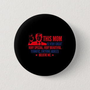 Badge Rond 5 Cm Jour Trump Drôle Citations Élection 2020