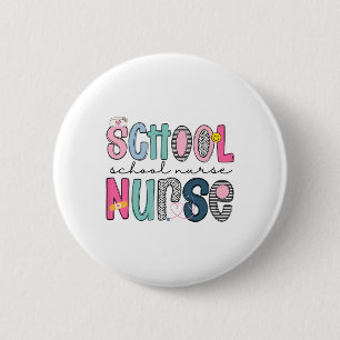 Badge Rond 5 Cm Journée d'appréciation des infirmières scolaires p