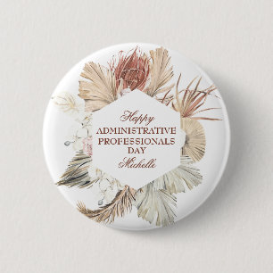 Badge Rond 5 Cm Journée des professionnels de l'administration per