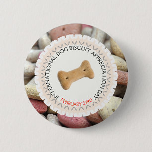 Badge Rond 5 Cm Journée internationale d'appréciation des chiens 2