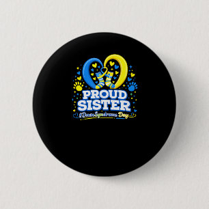 Badge Rond 5 Cm Journée mondiale de sensibilisation au syndrome de