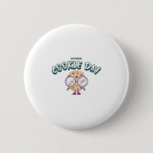 Badge Rond 5 Cm Journée nationale du biscuit