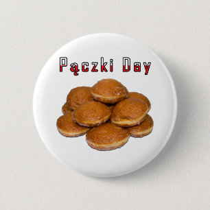 Badge Rond 5 Cm Journée Paczki