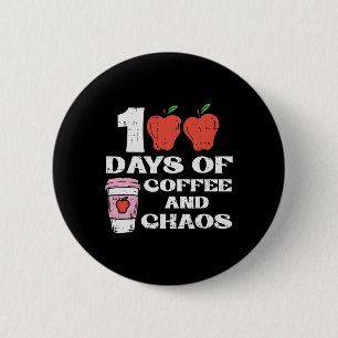 Badge Rond 5 Cm Journées Du Café Et Du Chaos Enseignant Du 100E Jo