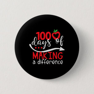 Badge Rond 5 Cm Jours De Faire Une Différence Amusant École Graphi