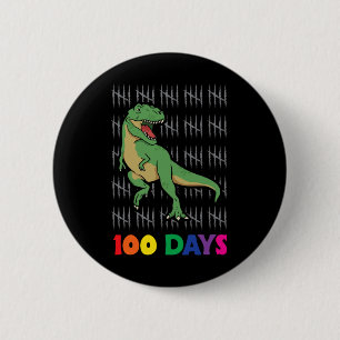 Badge Rond 5 Cm Jours École Dinosaur Jours École Fin de l'école