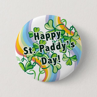 Badge Rond 5 Cm Joyeuse Saint Paddy's Day