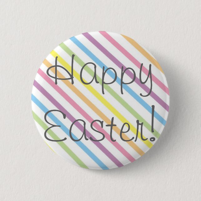 Badge Rond 5 Cm Joyeuses Pâques ! (Devant)