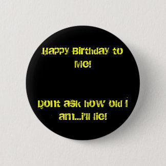 Badge Rond 5 Cm joyeux anniversaire