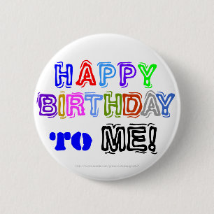 BADGE ROND 5 CM JOYEUX ANNIVERSAIRE DE KARAOKE À MOI !