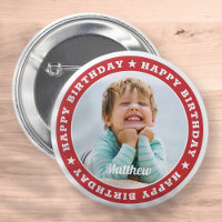 Joyeux anniversaire Simple moderne photo personnal