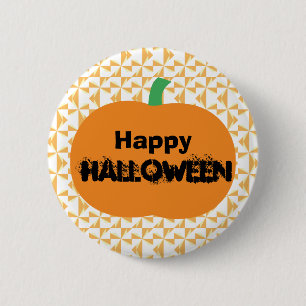Badge Rond 5 Cm Joyeux Halloween