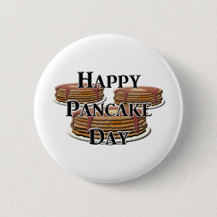 Badge Rond 5 Cm Joyeux Jour des Crêpes