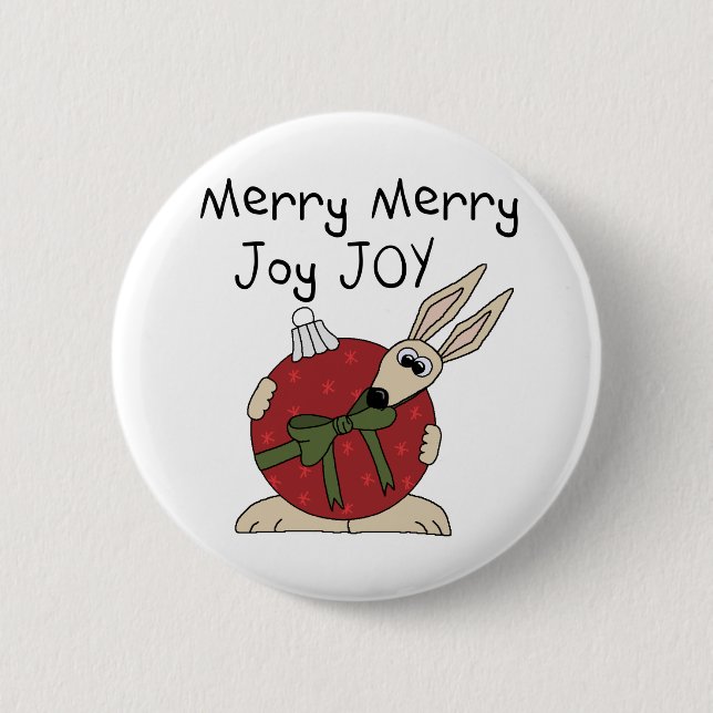 Badge Rond 5 Cm Joyeux Joyeux Joy Joy Tshirts et cadeaux (Devant)