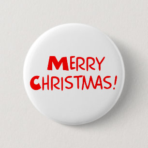 Badge Rond 5 Cm Joyeux Noël