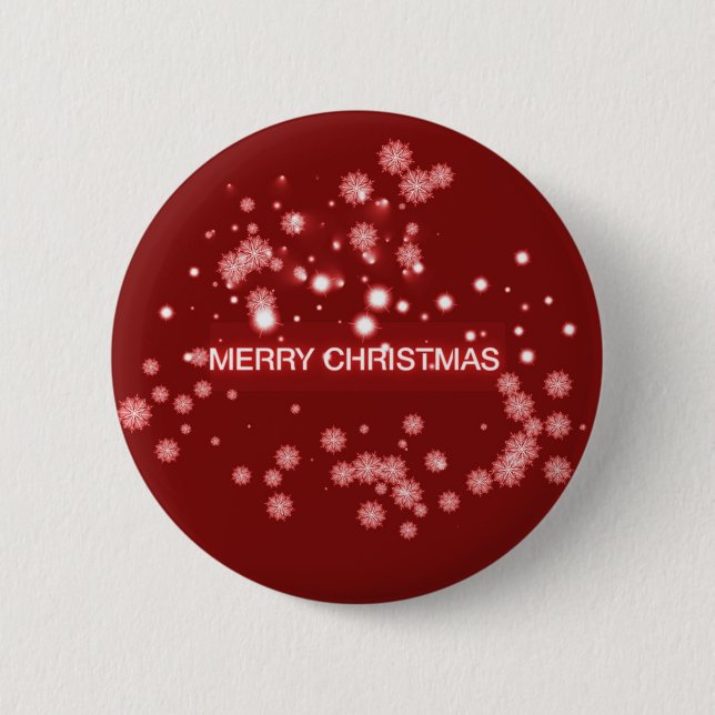 Badge Rond 5 Cm Joyeux Noël (Devant)