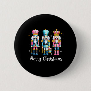 Badge Rond 5 Cm Joyeux Noël Casse-Noisette Ballet Festivals Hommes