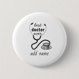 Badge Rond 5 Cm Joyeux Noël Docteur Appréciation Conception de vac