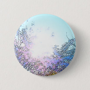 Badge Rond 5 Cm Joyeux soleil magnifique