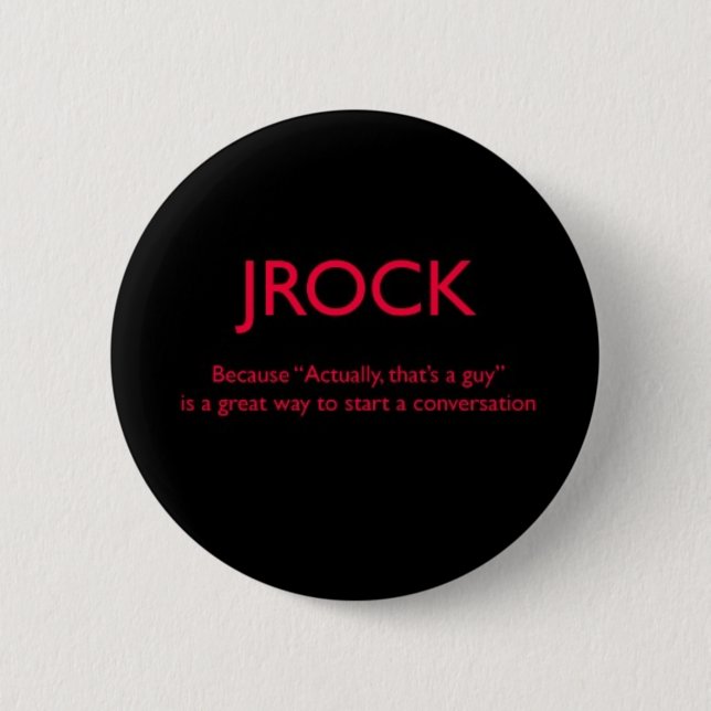 Badge Rond 5 Cm JRock (Devant)