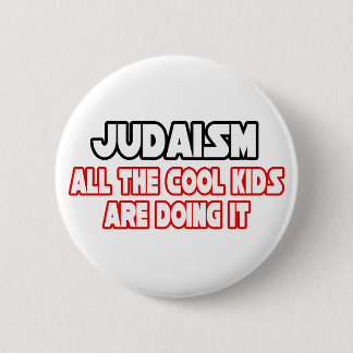 Badge Rond 5 Cm Judaïsme...Enfants Cool