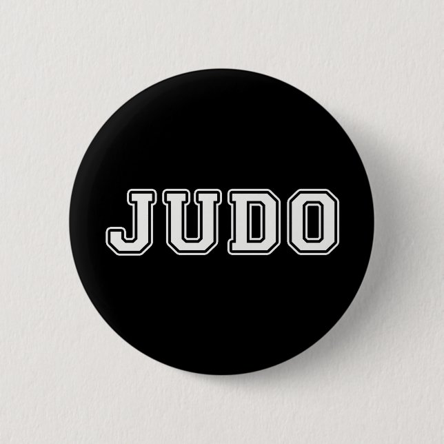 Badge Rond 5 Cm Judo (Devant)