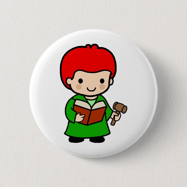 Badge Rond 5 Cm Juge 2 (Devant)