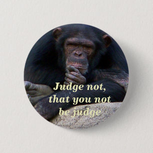 Badge Rond 5 Cm Juge Not_ Button_by Elenne