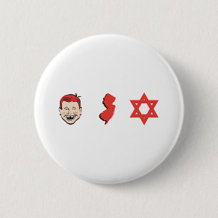 Badge Rond 5 Cm Juif du Jersey de gingembre