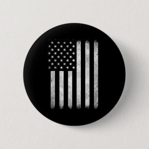 Badge Rond 5 Cm Juillet Patriotique 4 Juillet Us Drapeau Américain