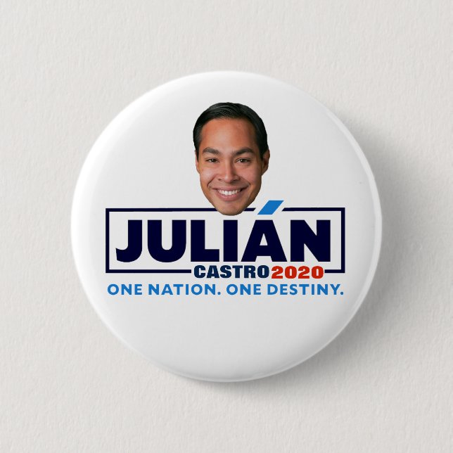 Badge Rond 5 Cm Julian Castro 2020 (Devant)