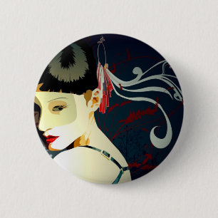 Badge Rond 5 Cm Julzips - Mascarada