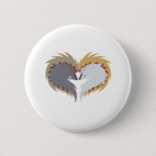 Badge Rond 5 Cm Jusqu'à ce que la mort nous sépare - Kamunono Orug
