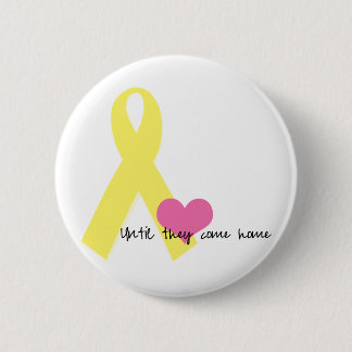 Badge Rond 5 Cm Jusqu'à ce qu'ils viennent Maison-Pin
