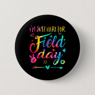 Badge Rond 5 Cm Juste Ici Pour Les Chemises De Fête Pour Les Enfan