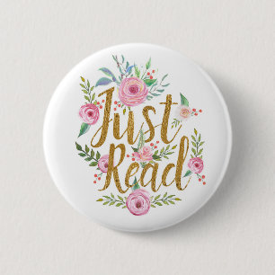 Badge Rond 5 Cm Juste lu