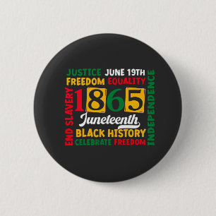 Badge Rond 5 Cm Justice 19 juin Liberté Égalité 1865