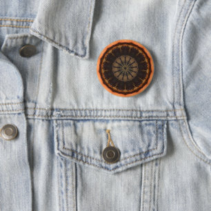 Badge Rond 5 Cm Kaléidoscope 1