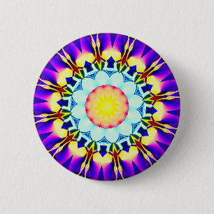 Badge Rond 5 Cm Kaleidoscopic 070714(1)