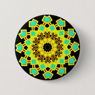 Badge Rond 5 Cm Kaleidoscopic 110714(5)
